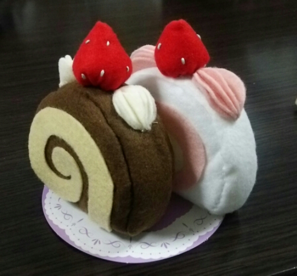 日本人気超絶の フェルトロールケーキ オーダー確認ページ - クラフト 